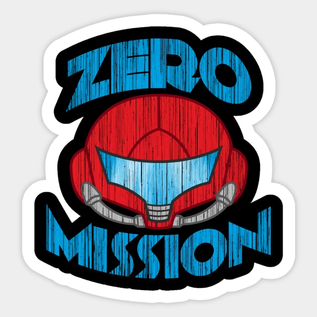 Zero Mission Sticker by VicNeko